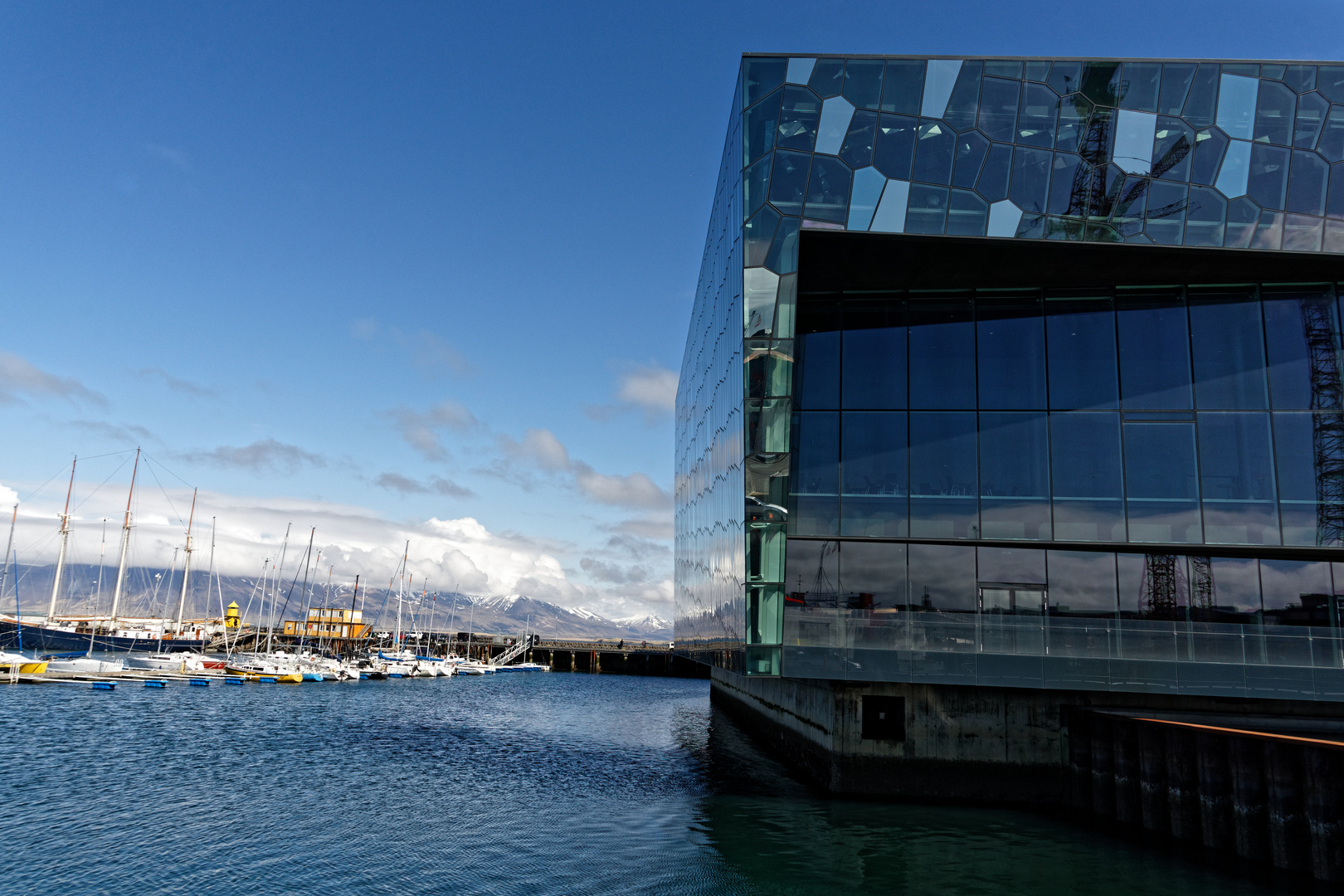 zum Spiegeltag nochmal die Harpa