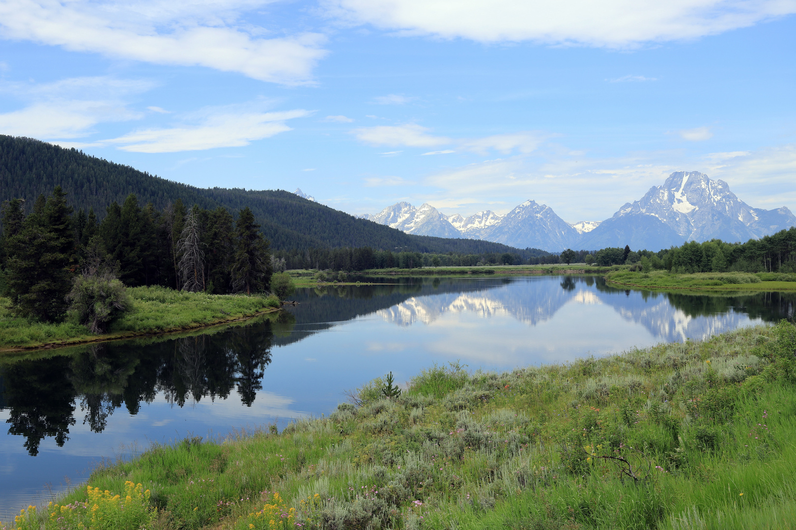 Zum Spiegeltag: Oxbow Bend