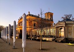  - zum Spiegeltag -     Schirmparade Lingnerschloss 