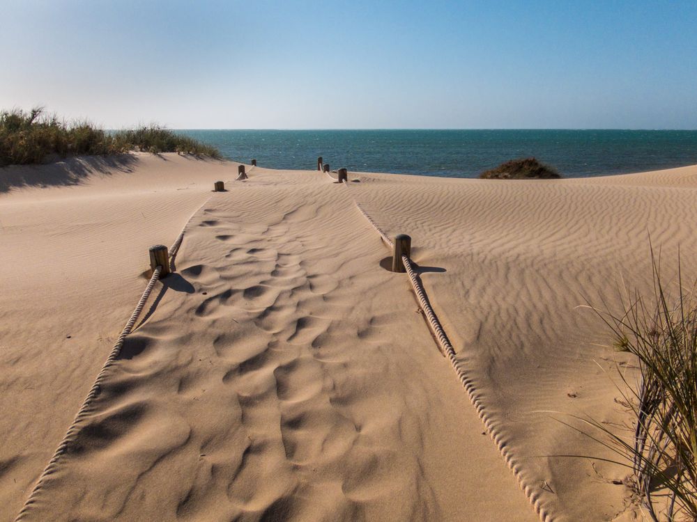 zum Strand am Ningaloo Reef