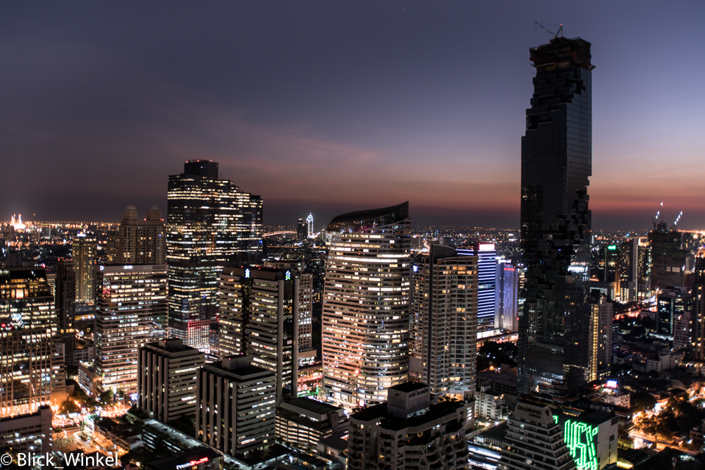 Zum sundowner in Bangkok