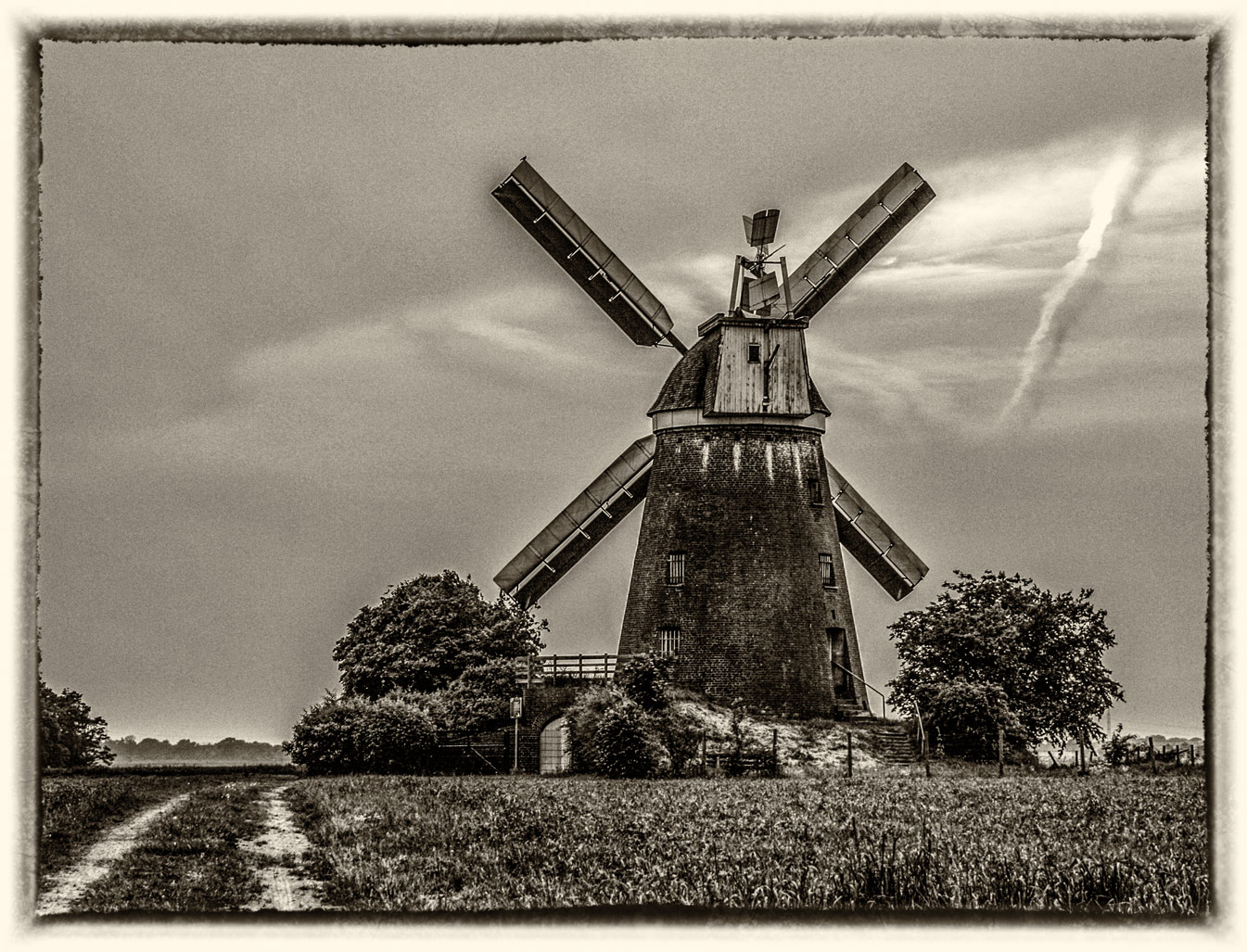 Zum Tag der Mühlen; Mühle in Breberen bei Gangelt