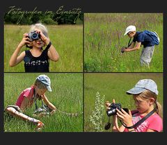 Zum Thema "Fotografen im Einsatz"