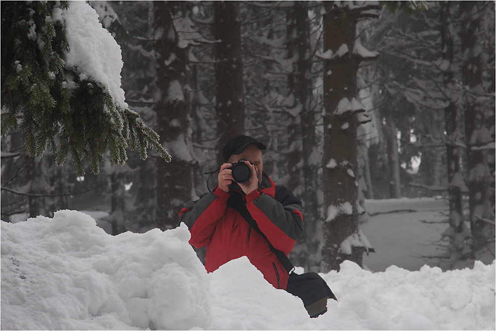 zum thema: MIT FOTOFREUNDEN IM SCHNEE