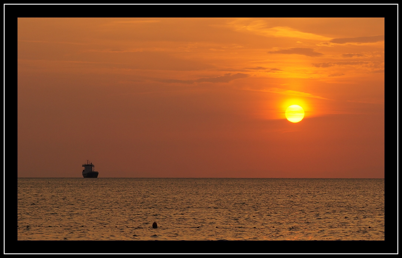 Zum Untergang der Sonne