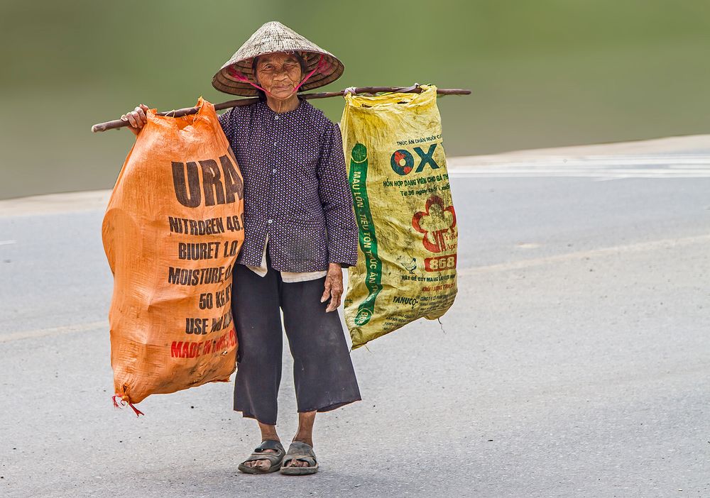 zum Weltfrauentag: Frau in Nordvietnam