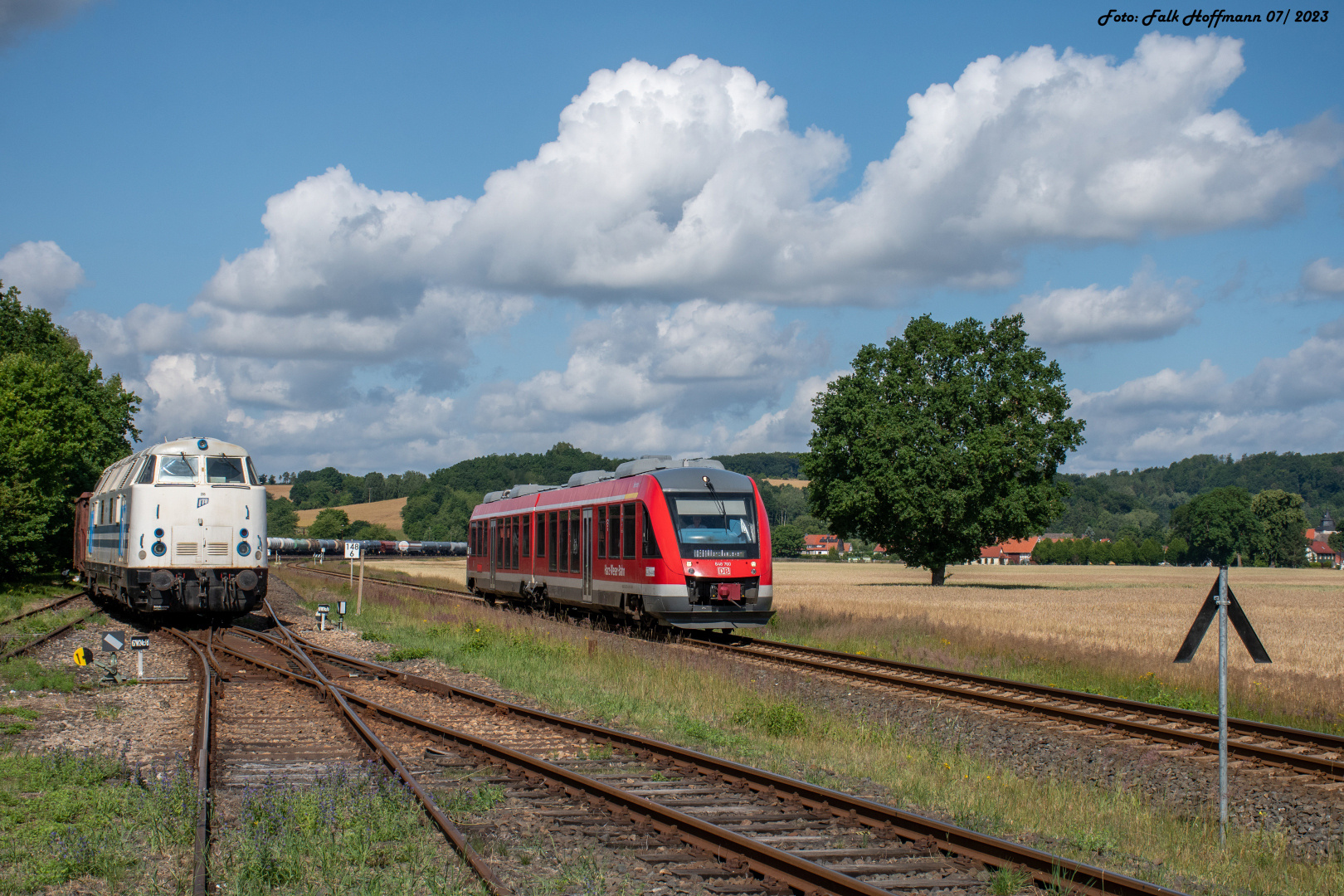 Zunächst erstmal noch der Nahverkehr