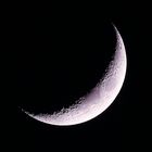 zunehmender Mond 13.02.2024 / gegen 18.00 Uhr