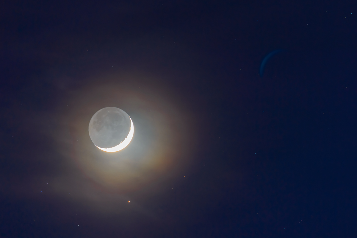 zunehmender Mond 21.04.2015