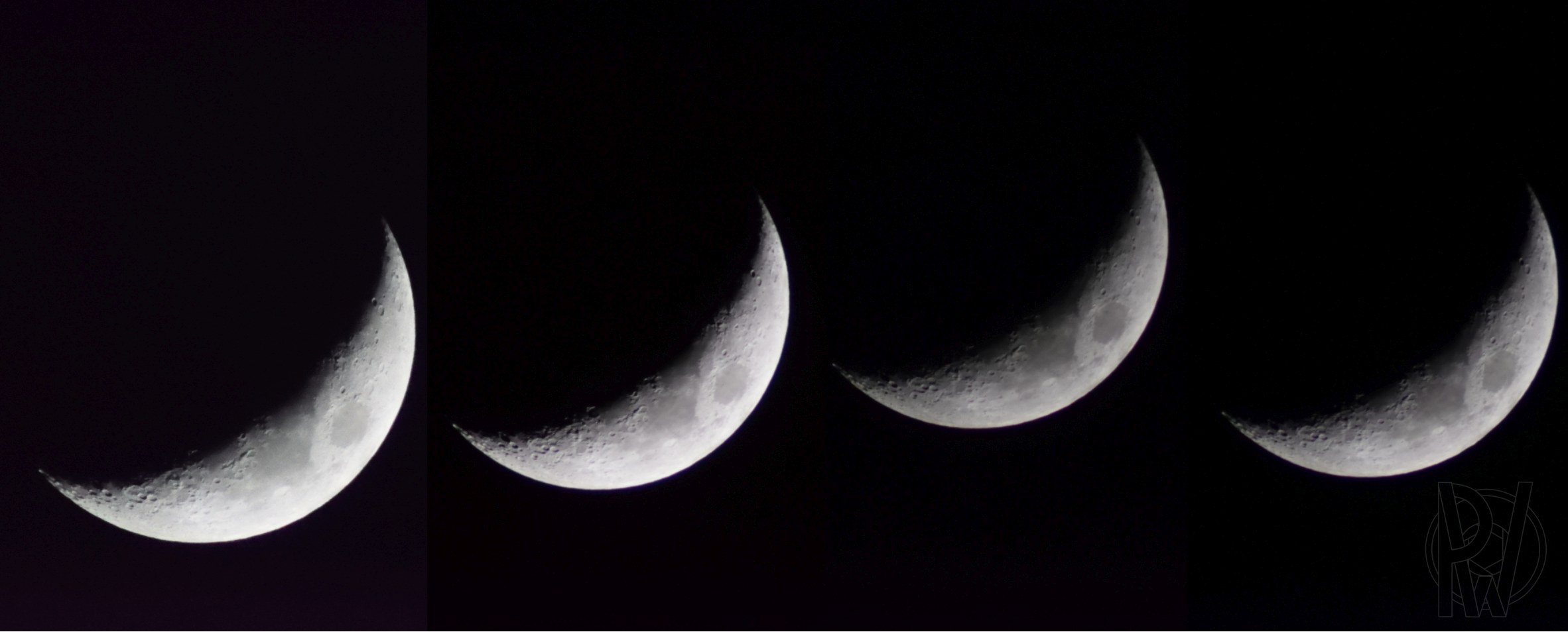 Zunehmender Mond: Erleuchtung: 23%