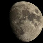 Zunehmender Mond - Testfoto  -