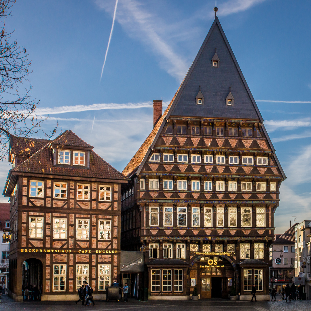 Zunfthäuser Hildesheim Foto & Bild architektur, profanbauten