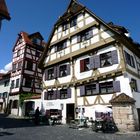 Zunfthaus der Schiffsleute und schmales Haus in Ulm