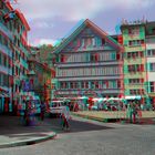 Zunfthaus zur Waag - Stadt Zürich - Anaglyphen