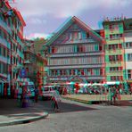 Zunfthaus zur Waag - Stadt Zürich - Anaglyphen