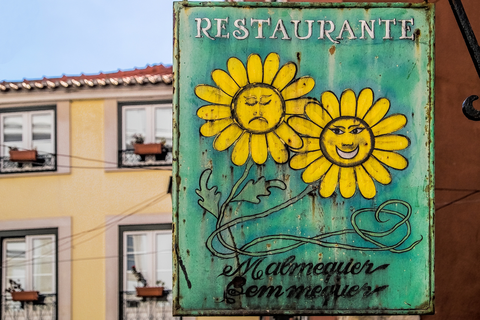 Zunftschild in Lissabon