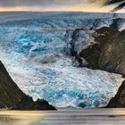 Zunge des Aialik Glacier in Alaska 