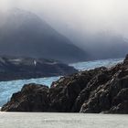 Zunge Grey Gletscher