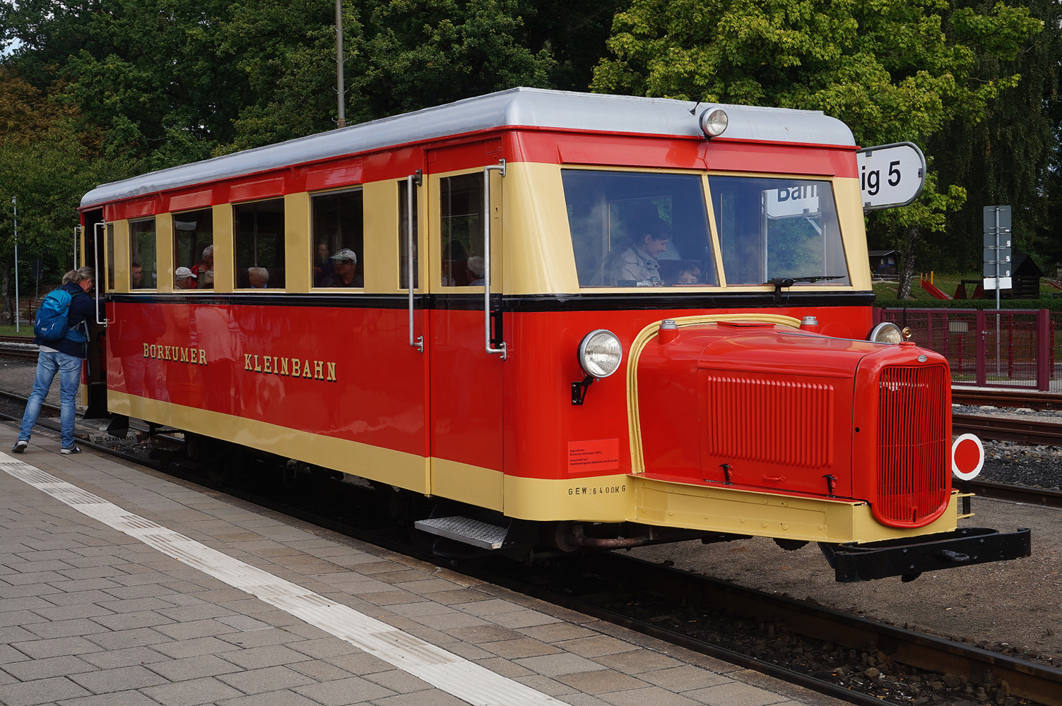 Zur Abfahrt bereit!