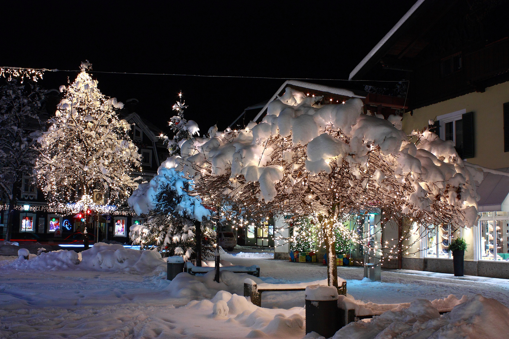 Zur Adventszeit in Garmisch Partenkirchen