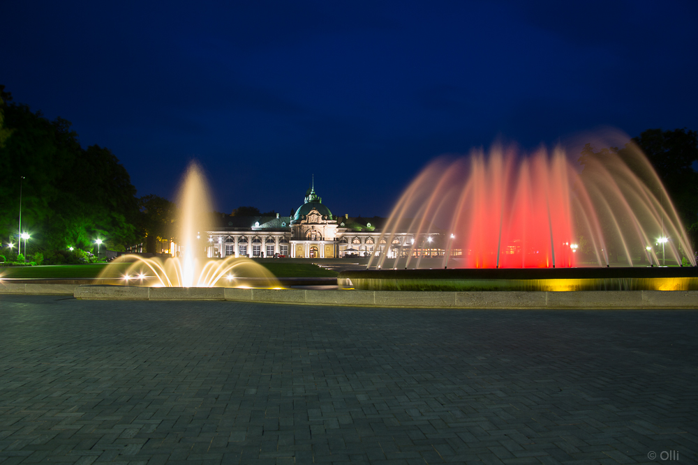 Zur blauen "h" im Kurpark von Bad Oeynhausen