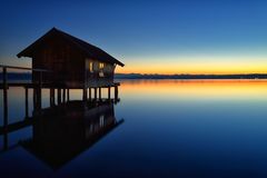 zur blauen Stunde am Ammersee