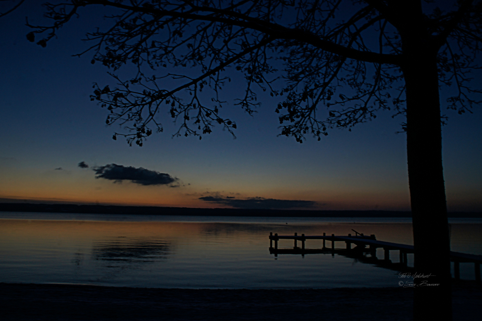 Zur Blauen Stunde am Ammersee