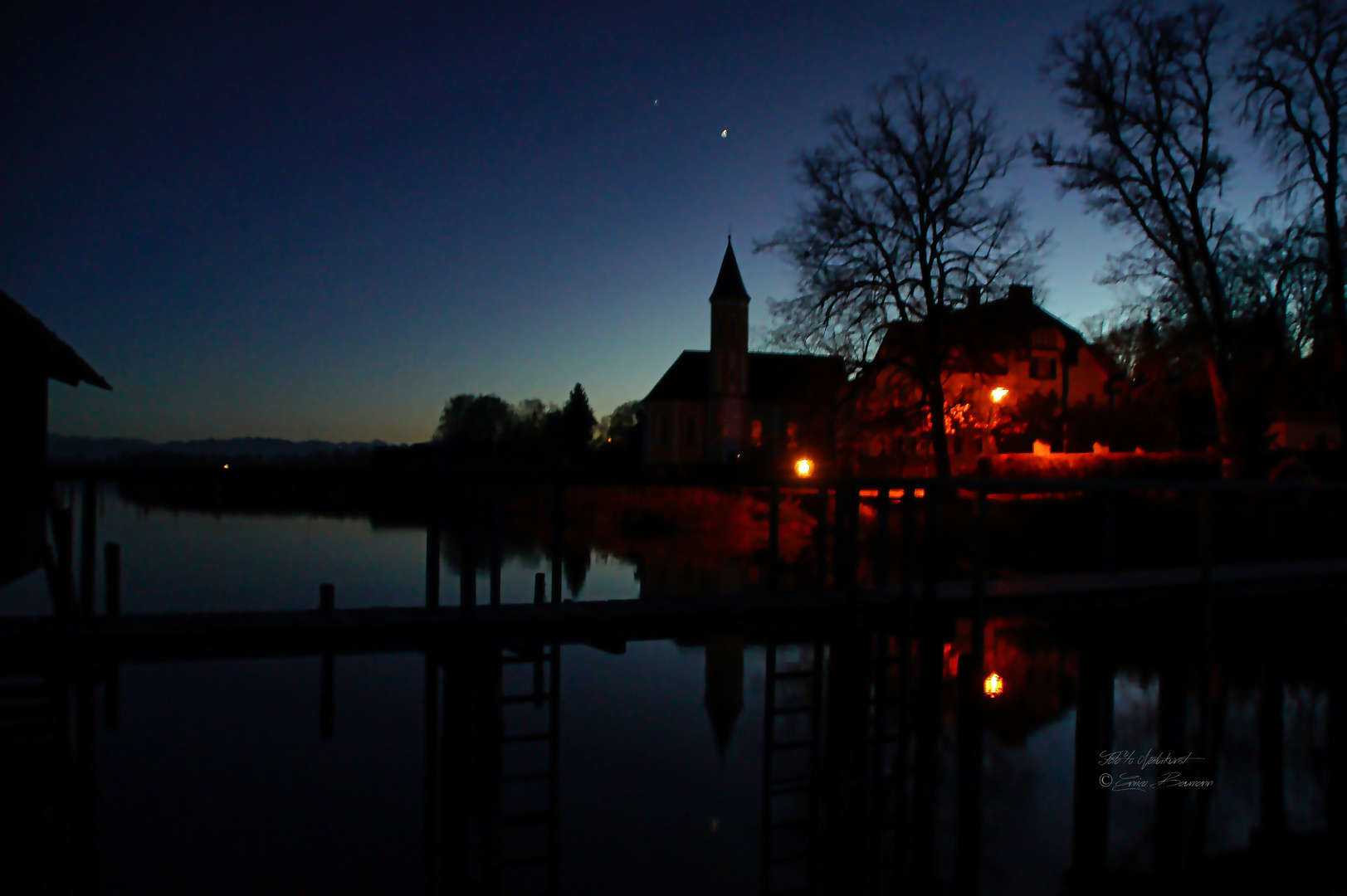 Zur Blauen Stunde am Ammersee