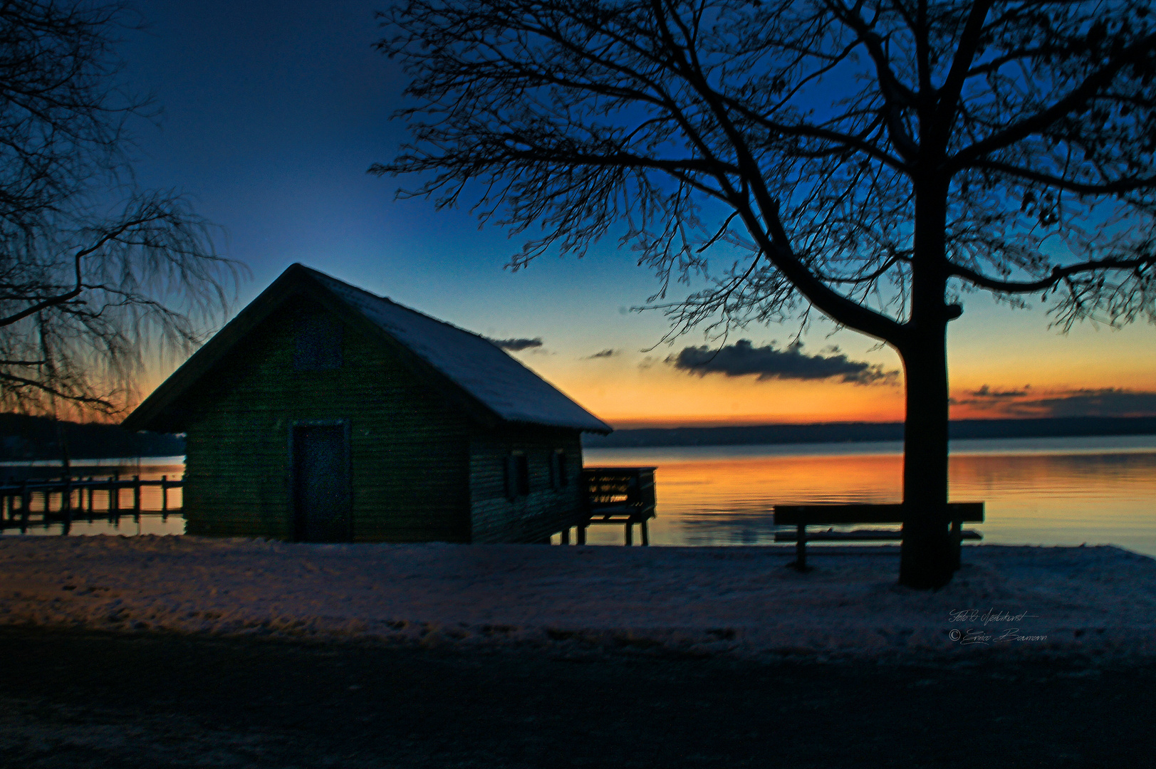 Zur Blauen Stunde am Ammersee