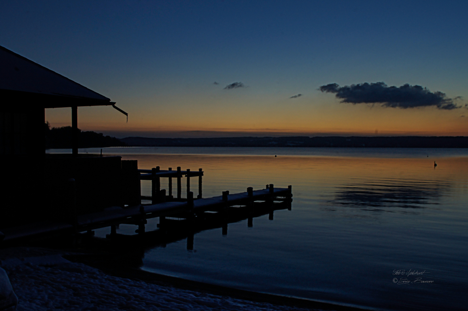 Zur Blauen Stunde am Ammersee