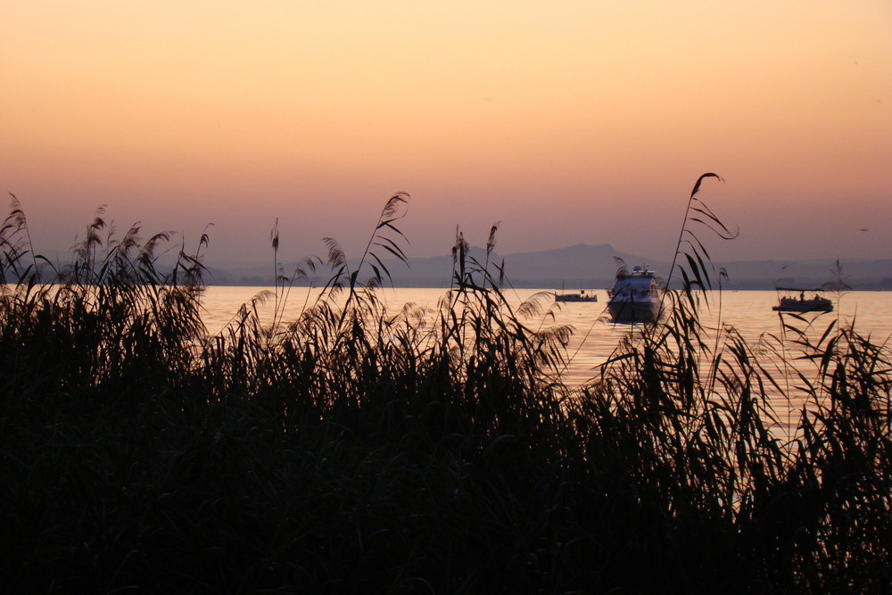 zur blauen Stunde am Bodensee