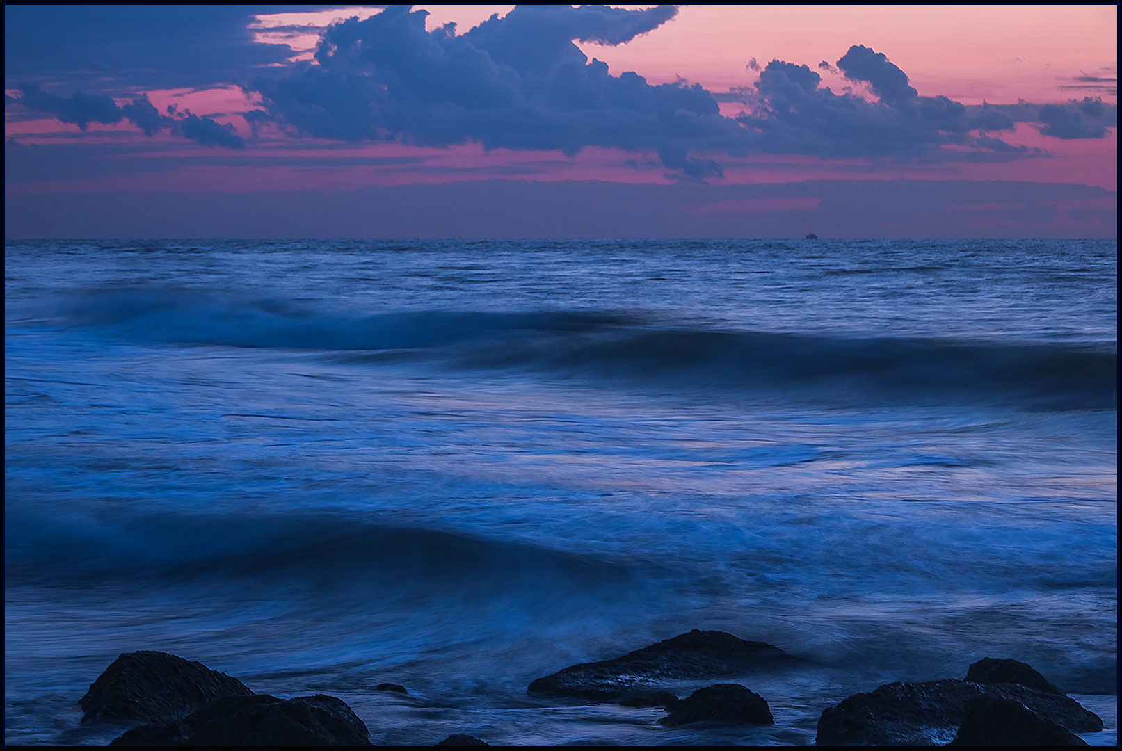 Zur Blauen Stunde am Meer... 