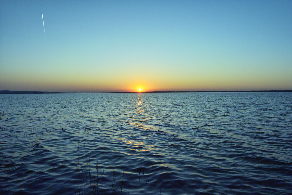 zur blauen Stunde am Steinhuder Meer