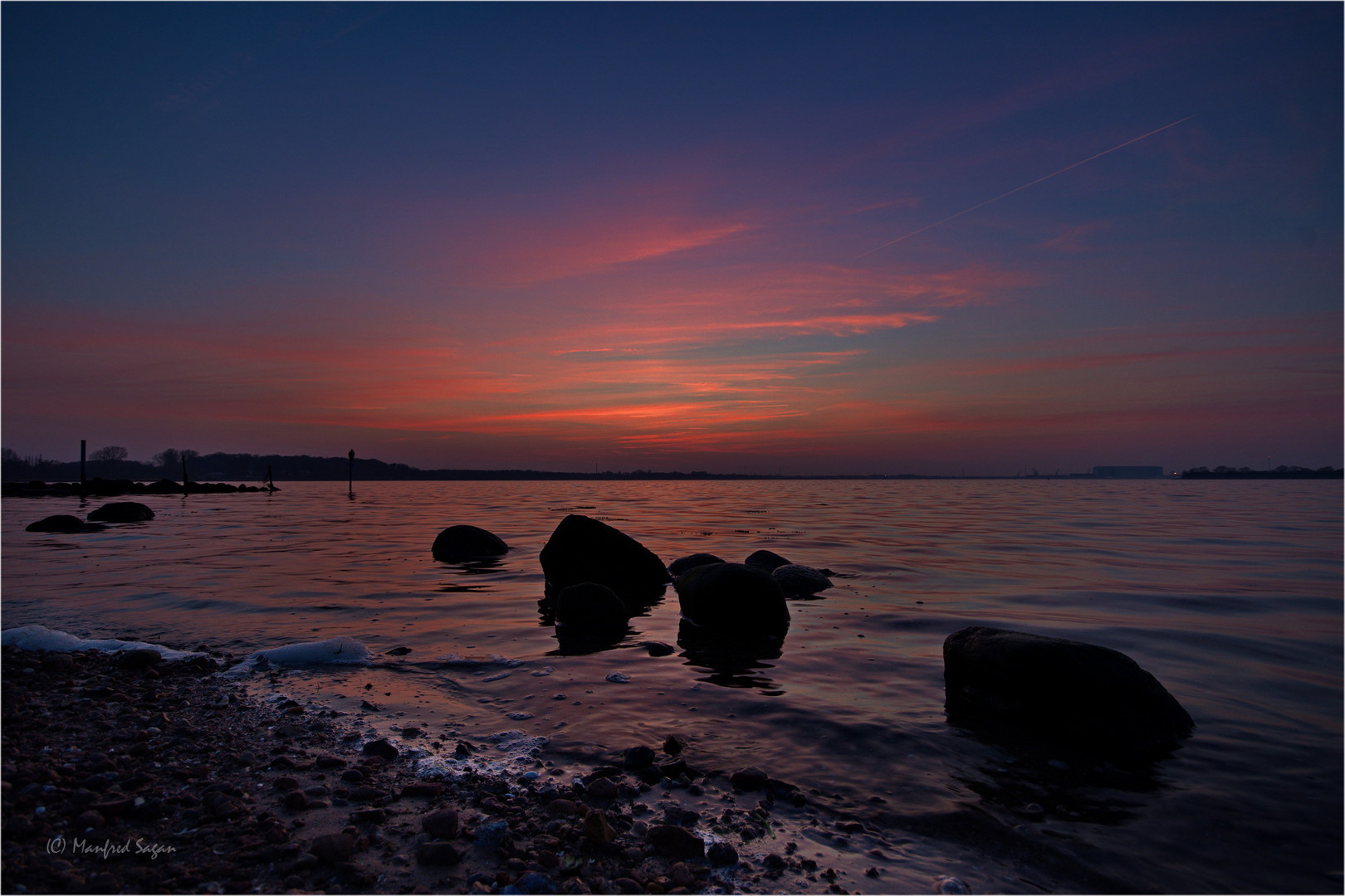 Zur blauen Stunde am Strelasund