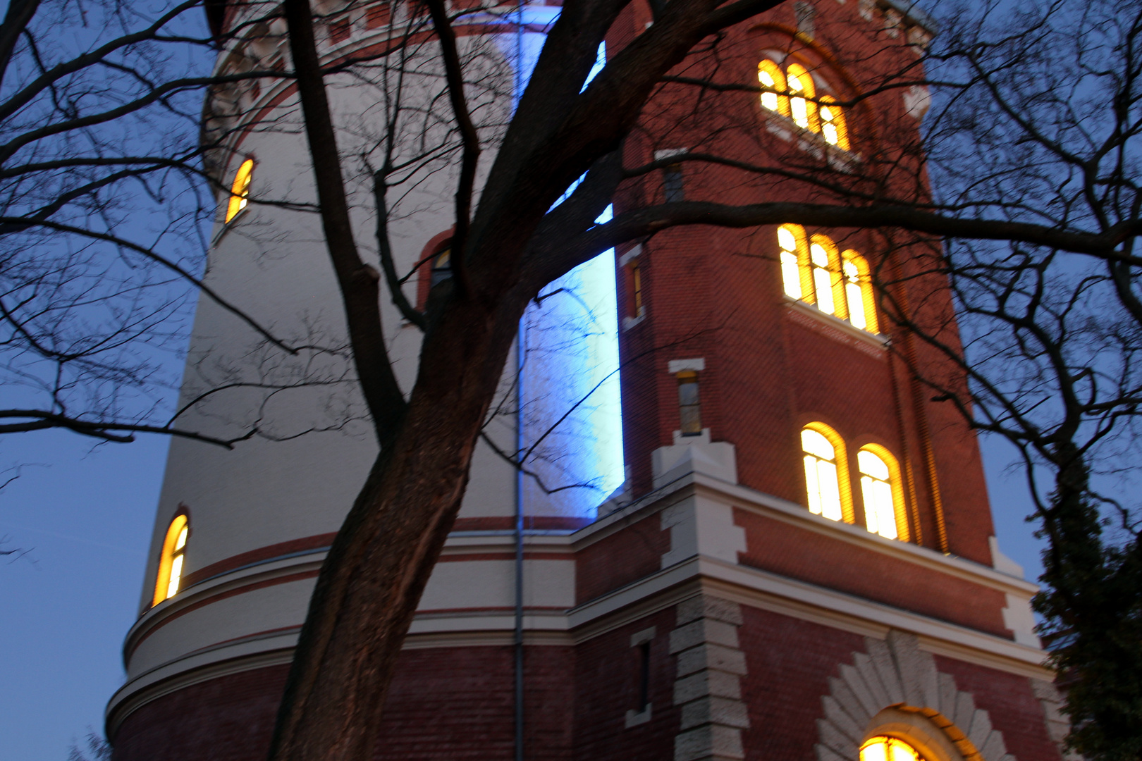 Zur blauen Stunde am Wasserturm