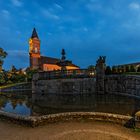 Zur blauen Stunde im Kurpark Bad Dürkheim