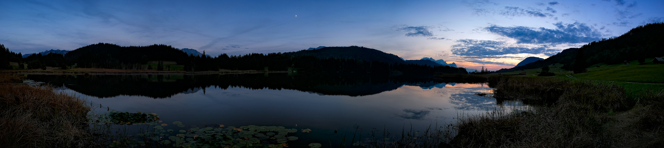 Zur Blauen Stunde im Werdenfelser Land