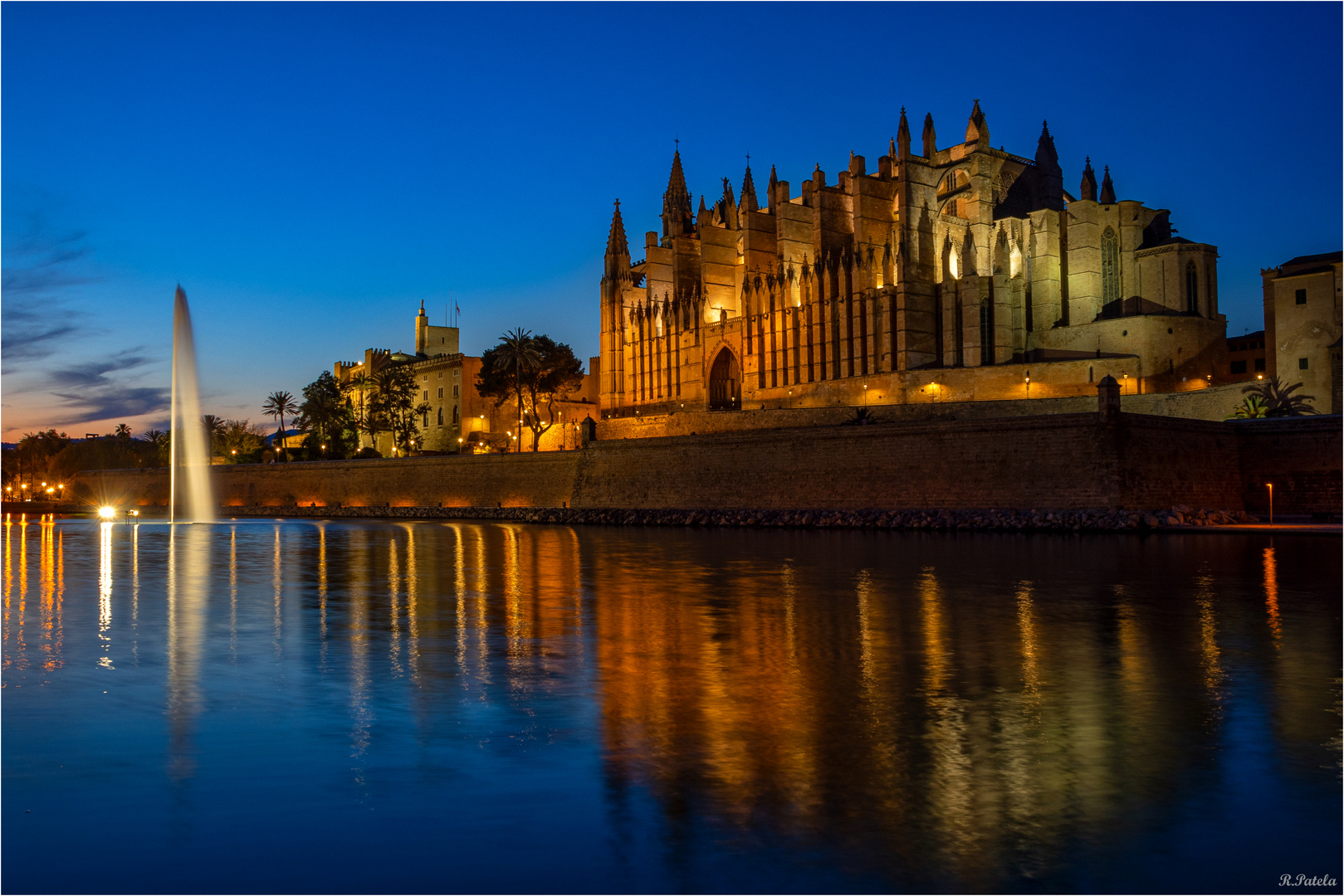 Zur blauen Stunde in Palma