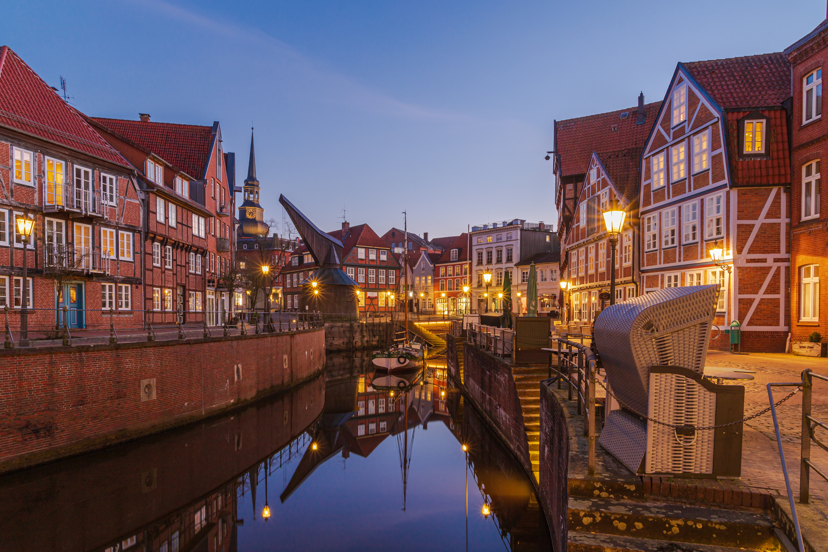 Zur blauen Stunde in Stade 2