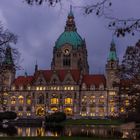 zur Blauen Stunde - Neues Rathaus/Hannover