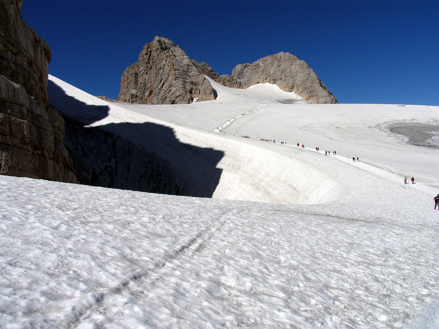 zur Dachsteinwarte 2740 m