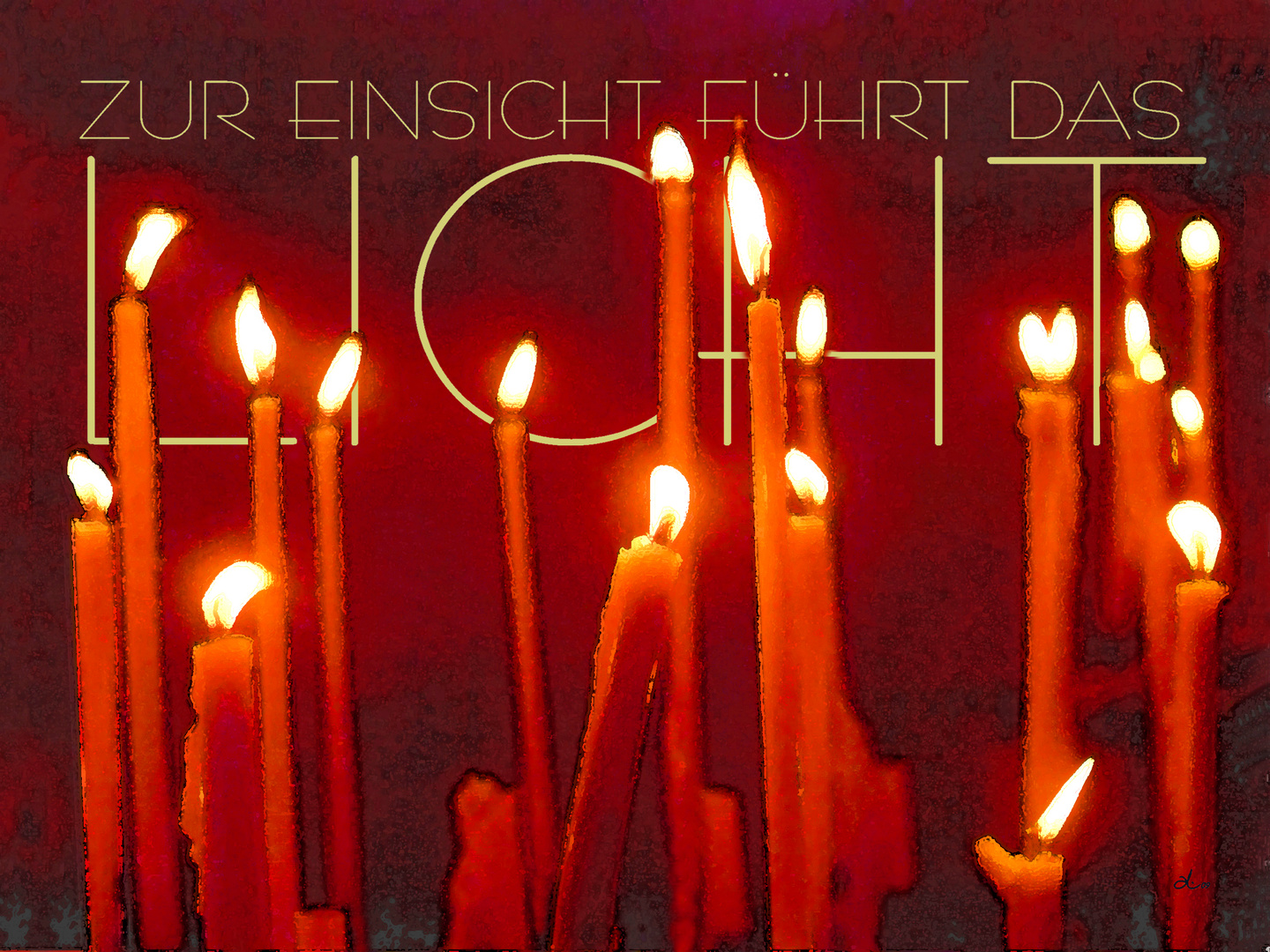 Zur Einsicht führt das LICHT