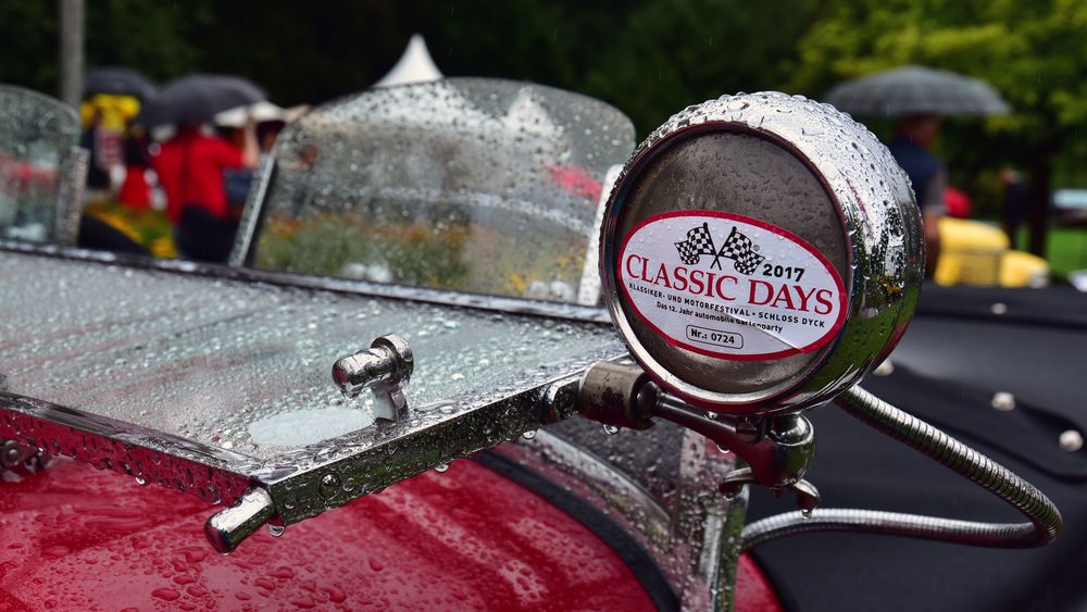 Zur Einstimmung auf die Schloss Dyck Classic Days 2018