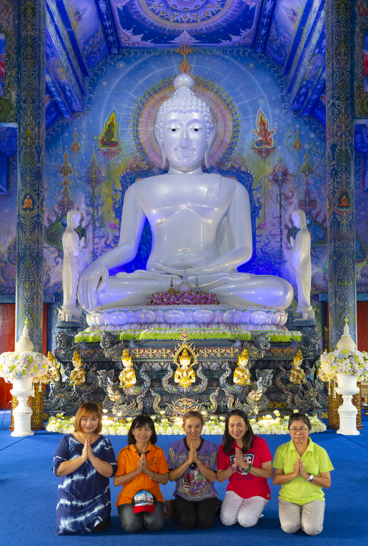 Zur Erinnerung an den Blauen Tempel