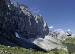 zur Falkenhütte...