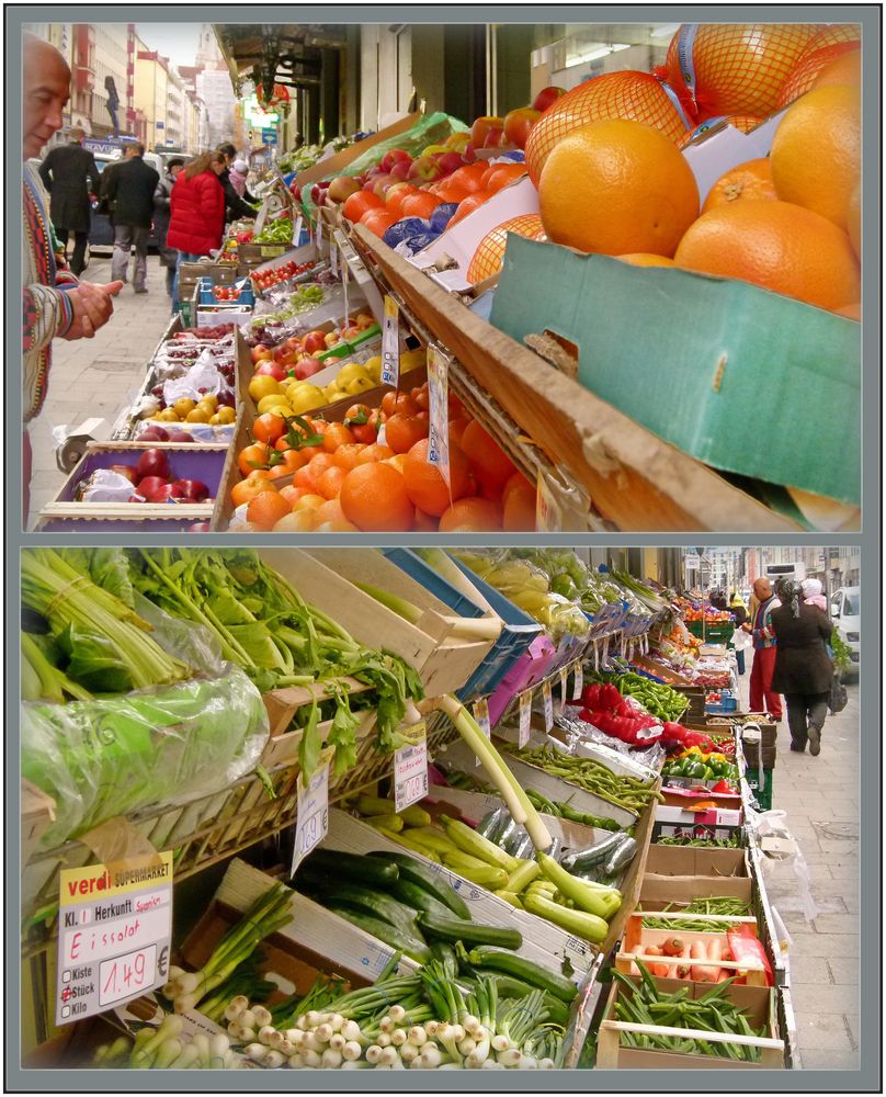 Zur Fastenzeit: Obst und Gemüse