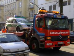 zur Freude von Falschparkern in Berlin....einmal andersherum