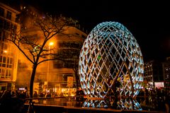 Zur Luminale an der Hauptwache