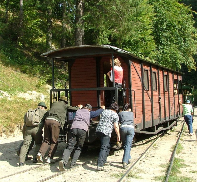 Zur Not geht es auch ohne Lok