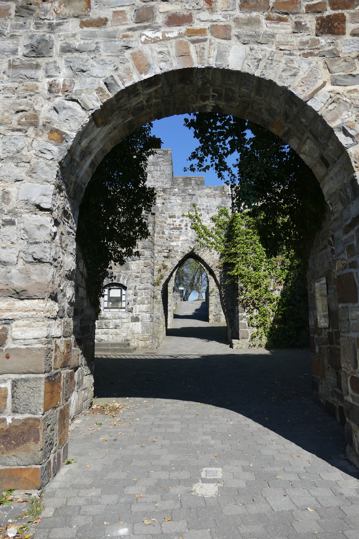 Zur Schlossruine in Alt-Arnsberg